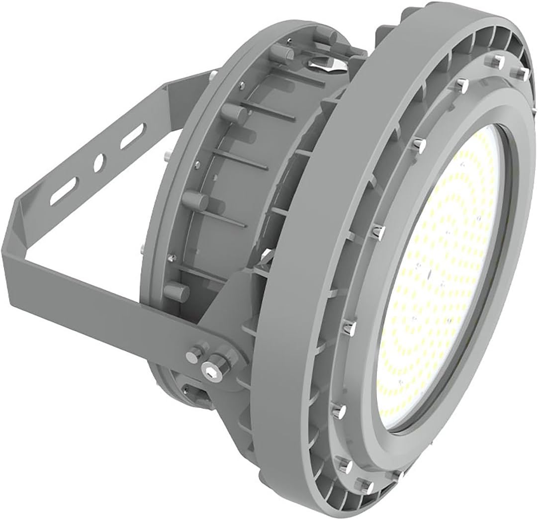200W LED Explosion Proof Light, 27000LM 5000K Dim High Bay Floodlights, UL844 Certified Class I Division I Hazardous Locations Industry Luminaires Warehouse Lighting Fixture, IP66 Waterproof, 100-277V