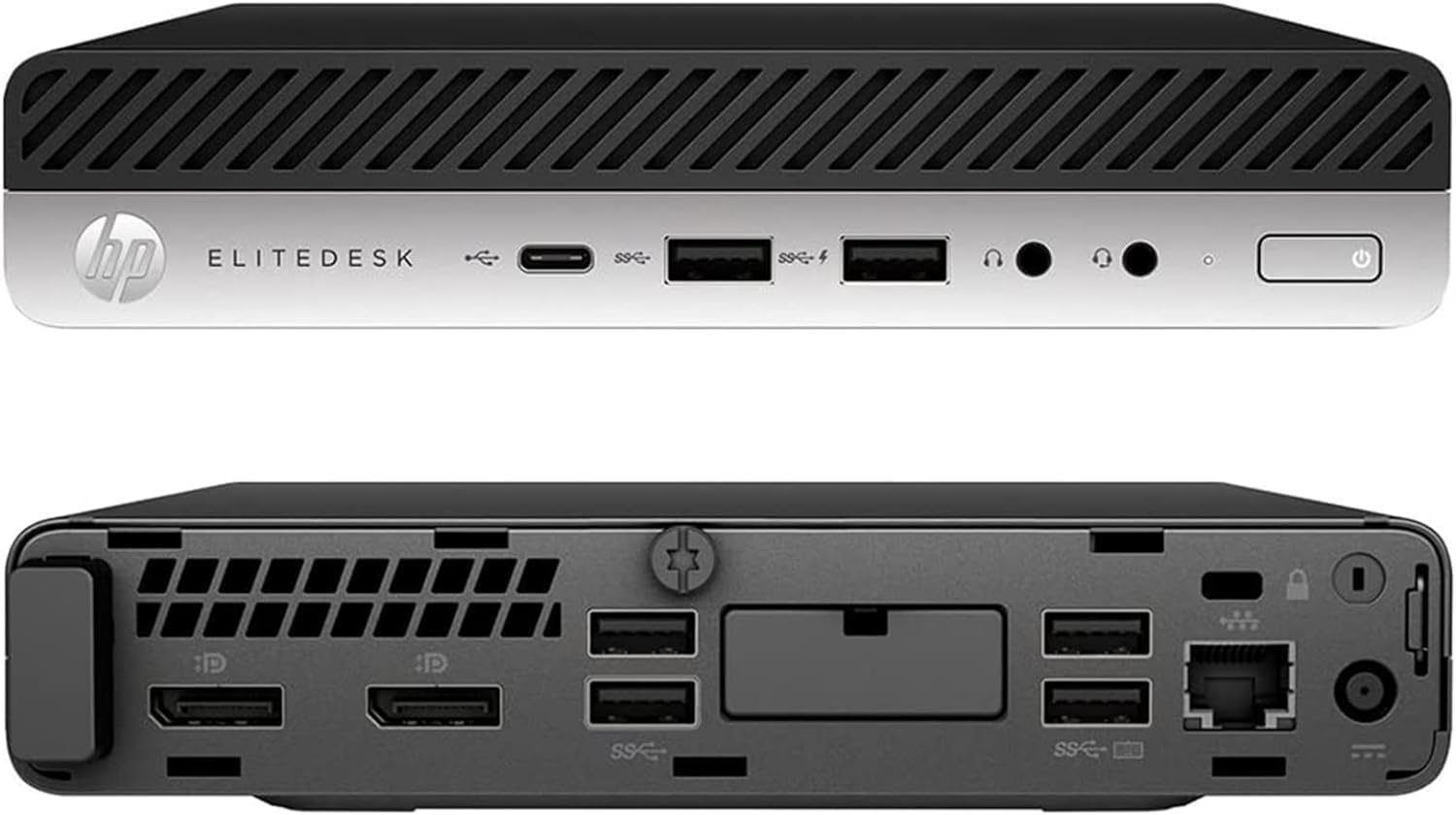 HP EliteDesk 600 G4 Mini PC Desktop | Intel Core i5 | 16 Go RAM DDR4 | SSD 256 Go | Wi-FI | Windows 11 Pro + Office 2021 (Reconditionné)
