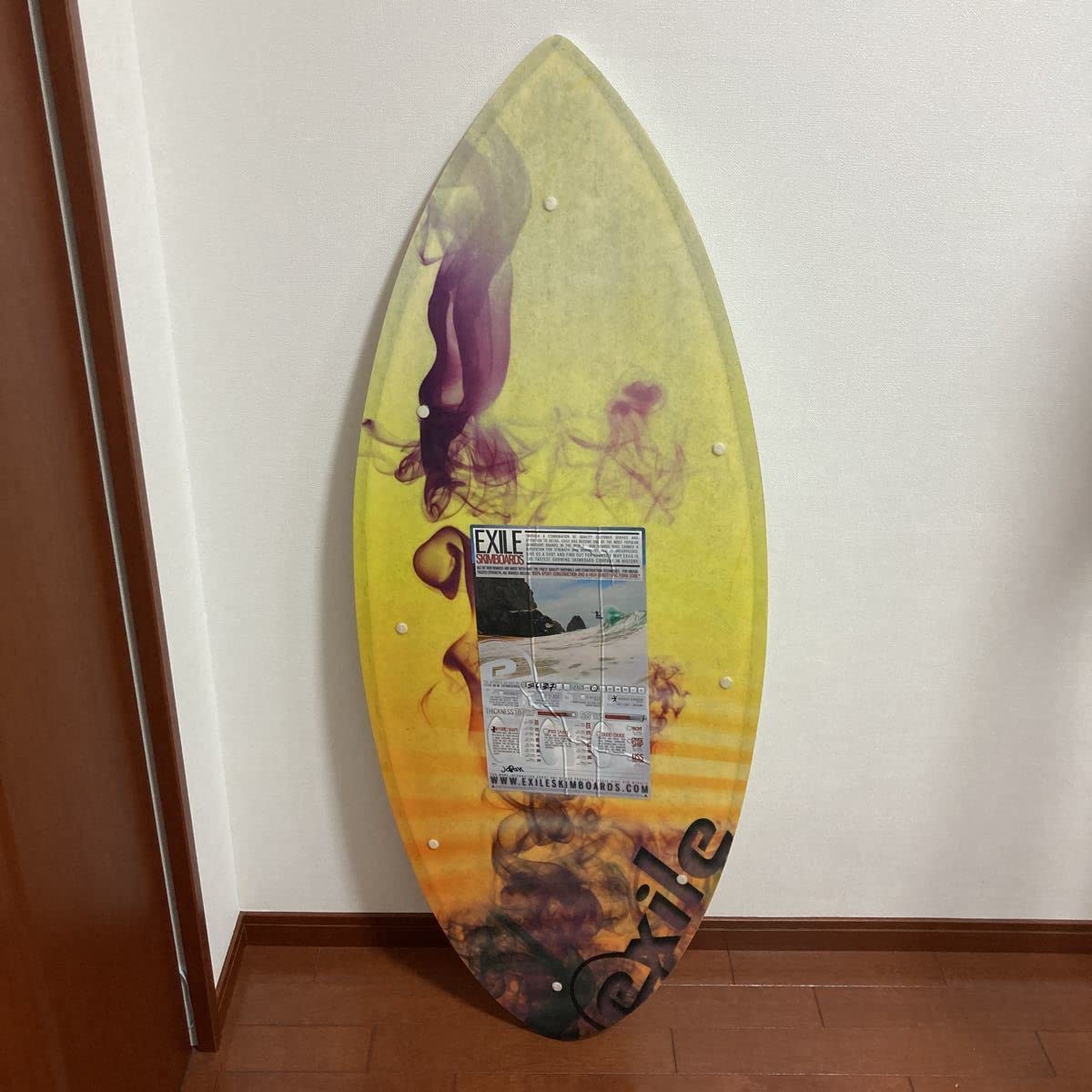 スキムボード　EXILE exile skimboard エクサイルスキムボード