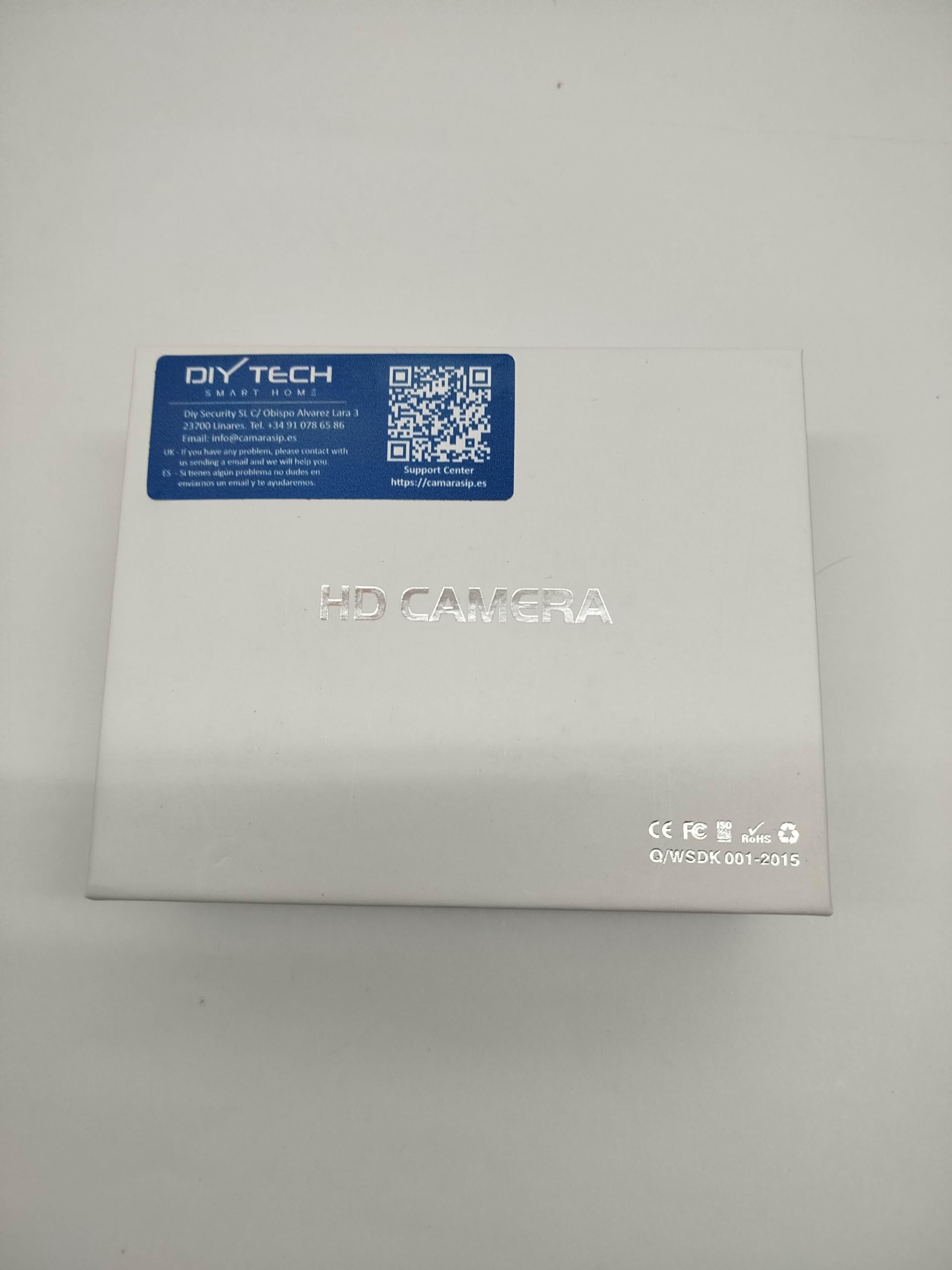DIYTECH Mini Cámara IP Videovigilancia 3G/4G DIY-B75 con batería para Interiores. Uso con Tarjeta SIM (no incluida).