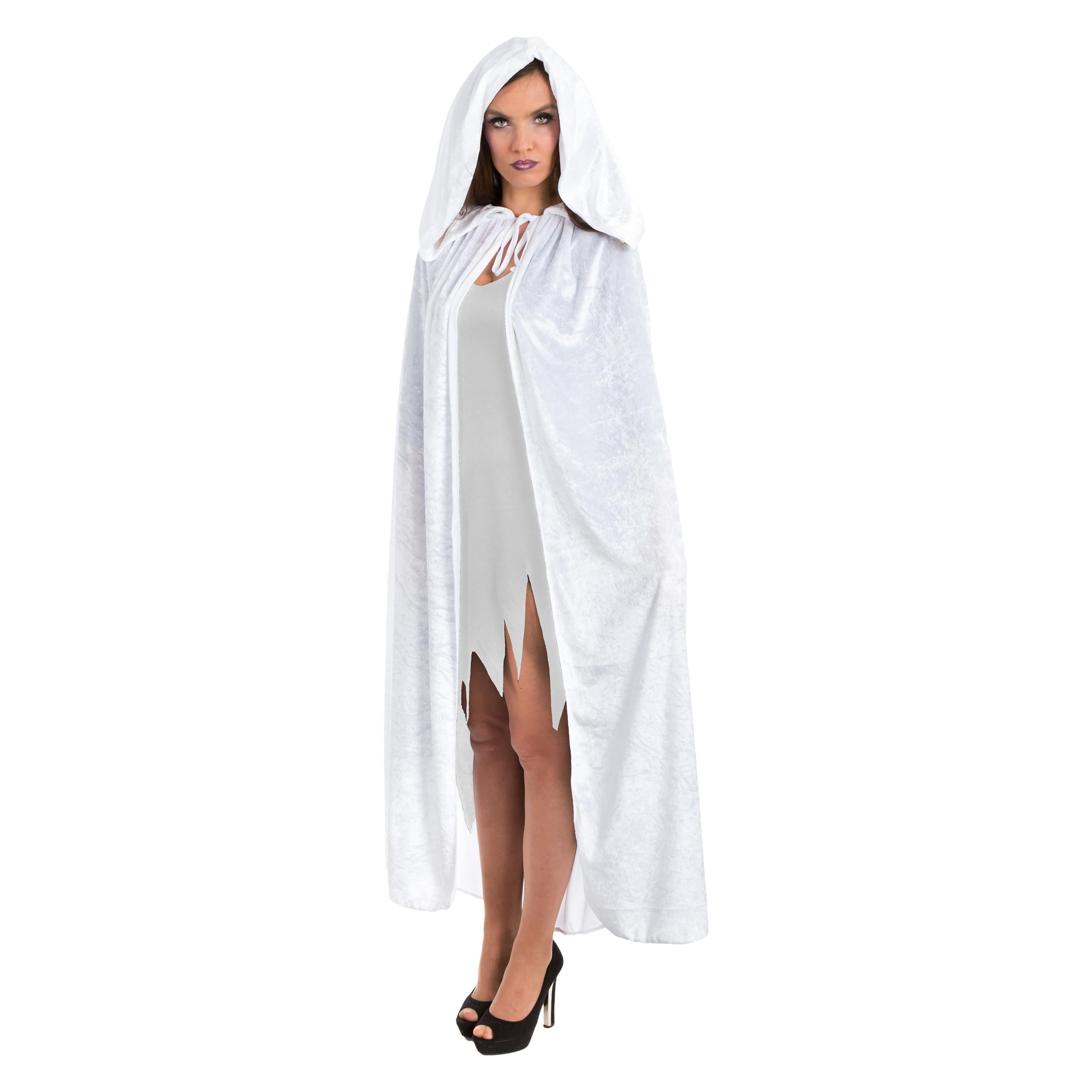 Chaks H4033 Kapuzenumhang Hooded Cape, White