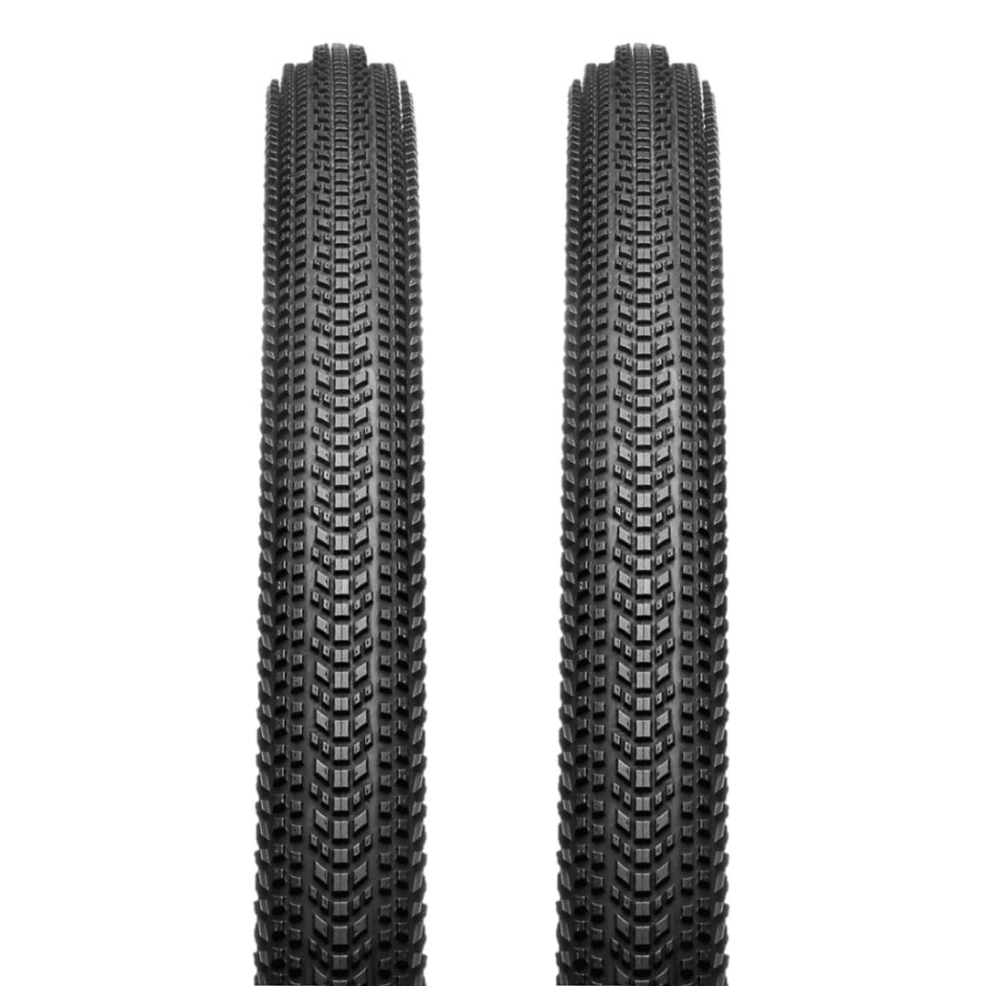 HUTCHINSON TOUAREG -JUEGO DE DOS Neumático de grava - Para senderos caóticos - Fuerte y duradero - Talones rígidos - Negro - Tipo de tubo - 700 x 40 mm