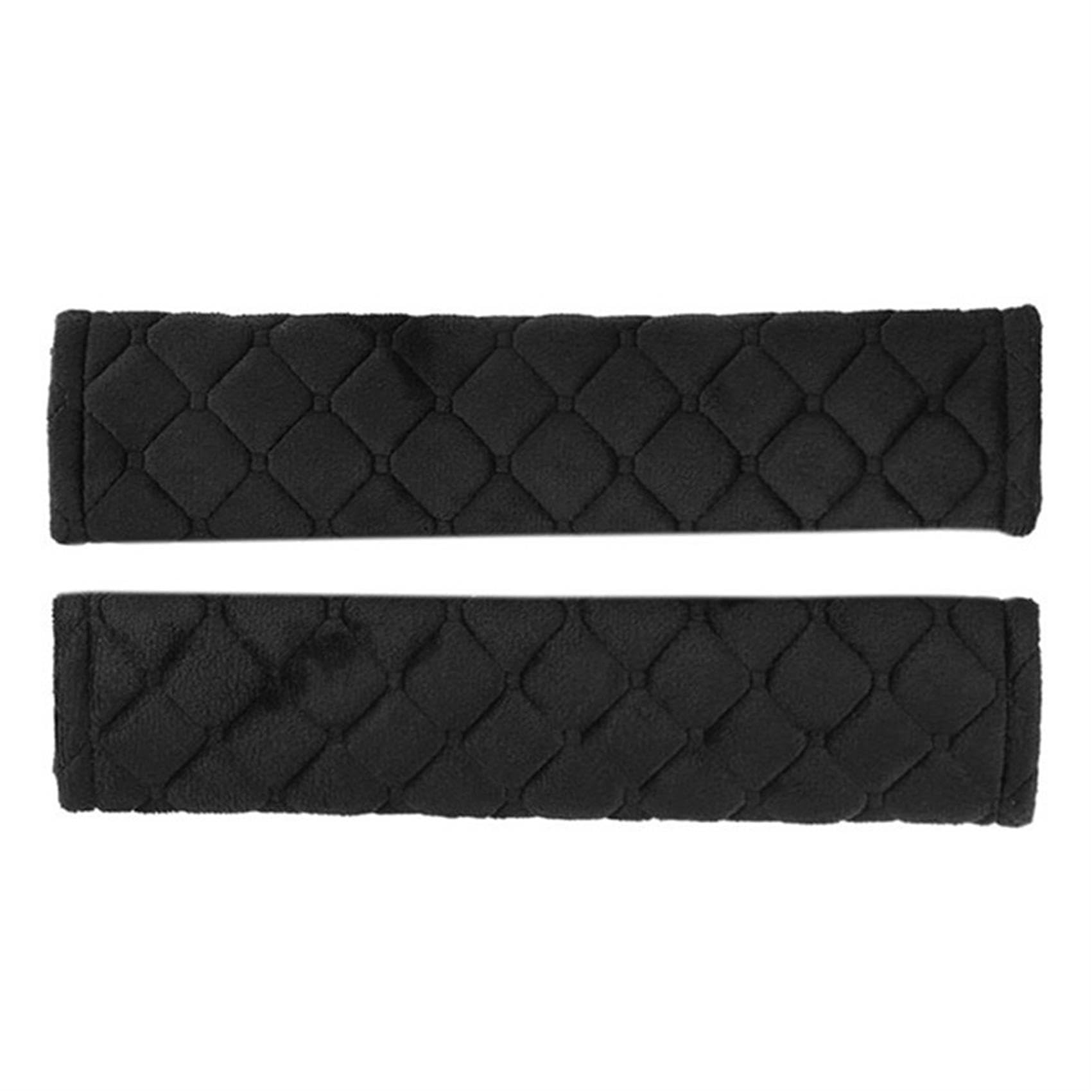 2-Pack Car Seat Belt Pad Covers for Renault Clio II III IV V/Renault Twingo I II III,Fleece Adjustable Comfortable Adults Children Quick Installation Car Belt Strap Shoulder Pads,Black