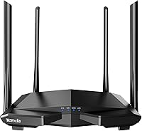 Tenda AC6 AC1200 Dual Band WiFi Router - Smart APP Setup, Parental Controls, MU-MIMO, Whole Home Coverage & Guest Network