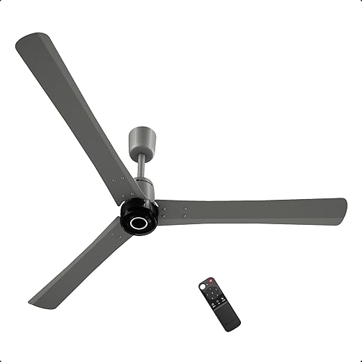 atomberg Renesa Elite Smart 1400mm BLDC Ceiling Fan with IoT & Remote Control | 5-star | Newly Launched | High Air Delivery with Moonbeam Light | Low noise | 3 Year Warranty|Sand Grey