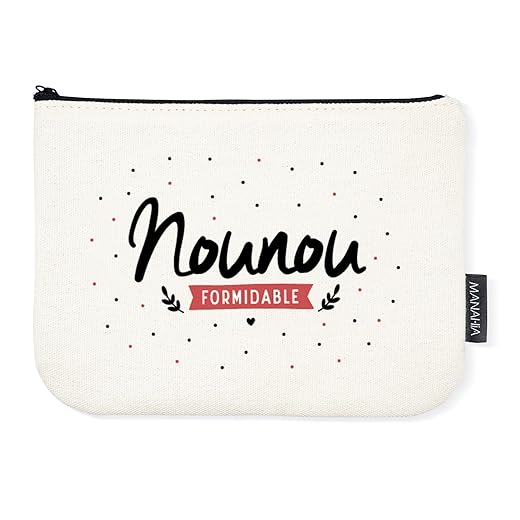 Pochette Nounou Formidable 100% Coton - Manahia