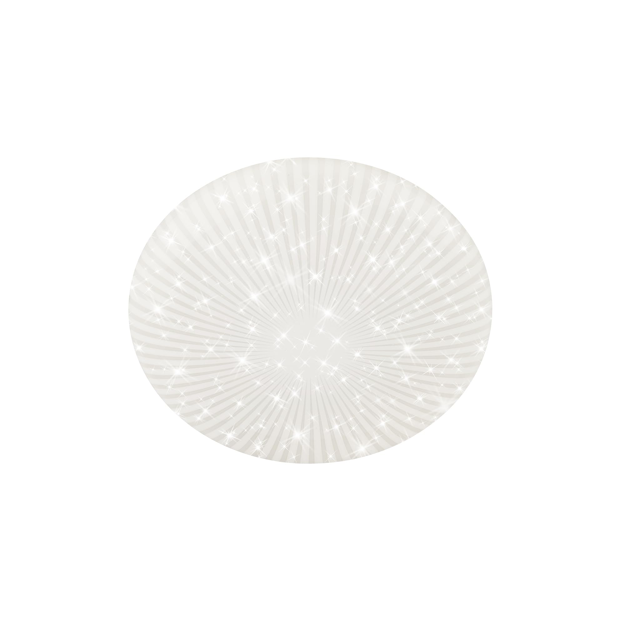BRILONER - LED Ceiling Light with Starry Sky, Neutral White, Decor, LED Light, Ceiling Lights for Living Room, Bedroom, Lounge, 27.8 x 6.5 cm, White