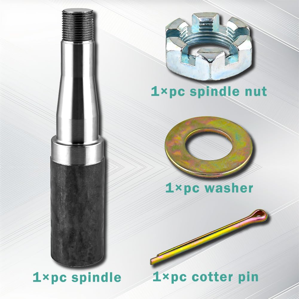 JADODE Trailer Axle Spindle 84 Spindle for 3500lbs 1-3/4