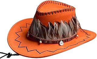 Sombrero con banda para sombrero de fiesta de cumpleaños occidental, sombreros de vaquera, sombreros de mujer, accesorios de cosplay