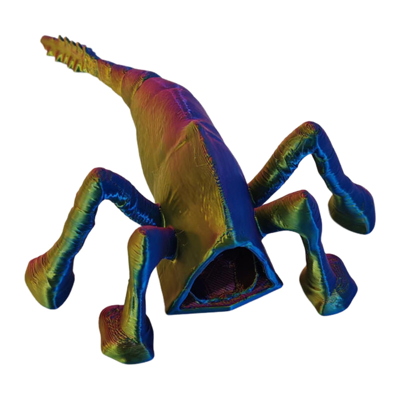 Sea Eater Toy | 3D Printed Flexible Articulated Fidget Toy | Deep Sea Creature Animal Collectible Figures | Ocean Eater Toys & Unique Figurine Gifts For Desk Decor