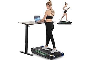 FUNMILY Under Desk Treadmill: Compact Home Office Fitness Solution