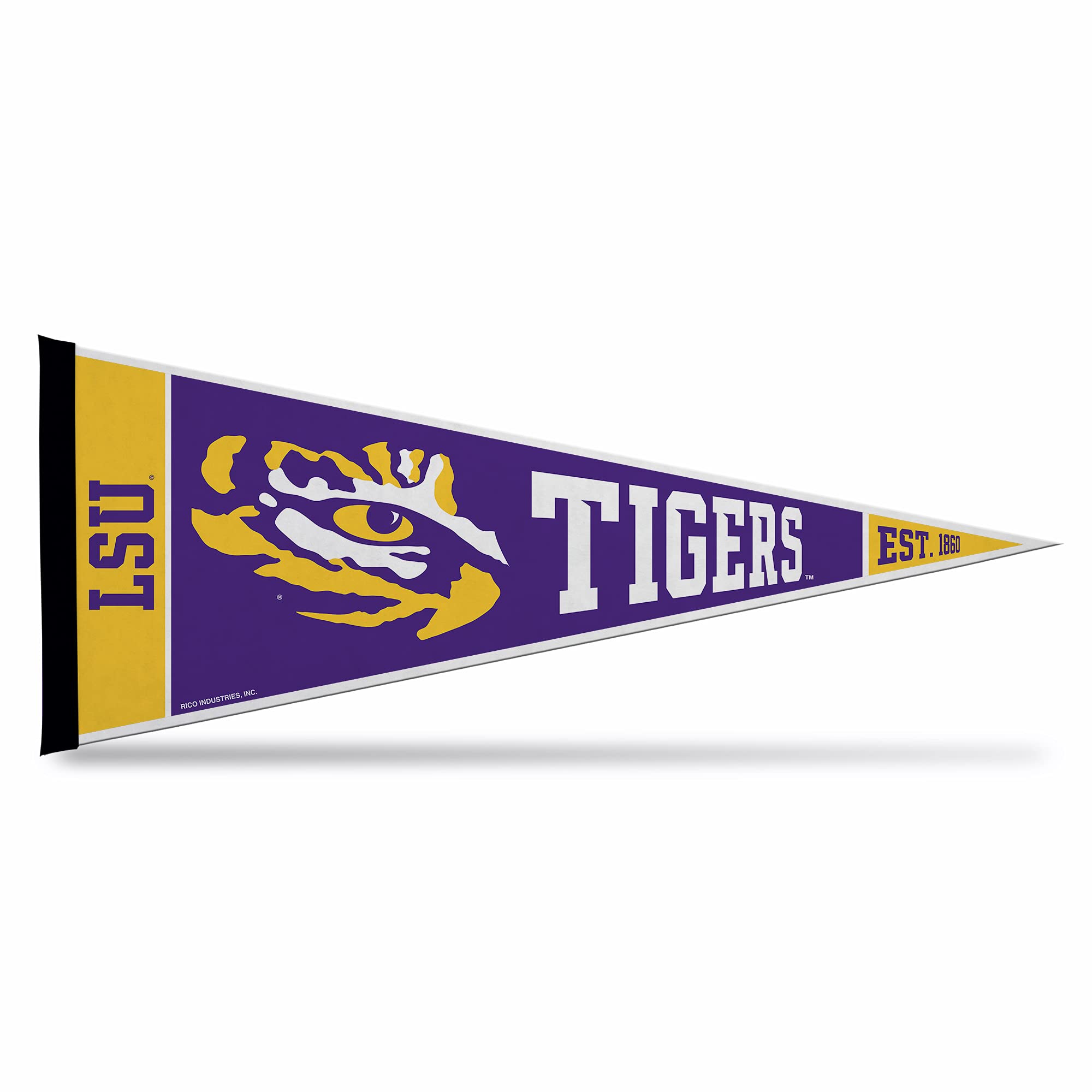 Rico Industries NCAA Exclusive 12" x 30" Felt Wall Décor Pennant - Great for Home/Bed Room/Man Cave Décor