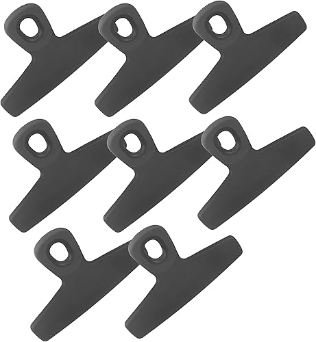 COOK WITH COLOR Clips para alimentos  Juego de 8 clips para bolsas de chips, clips resistentes de 5 pulgadas de ancho, clips grandes para