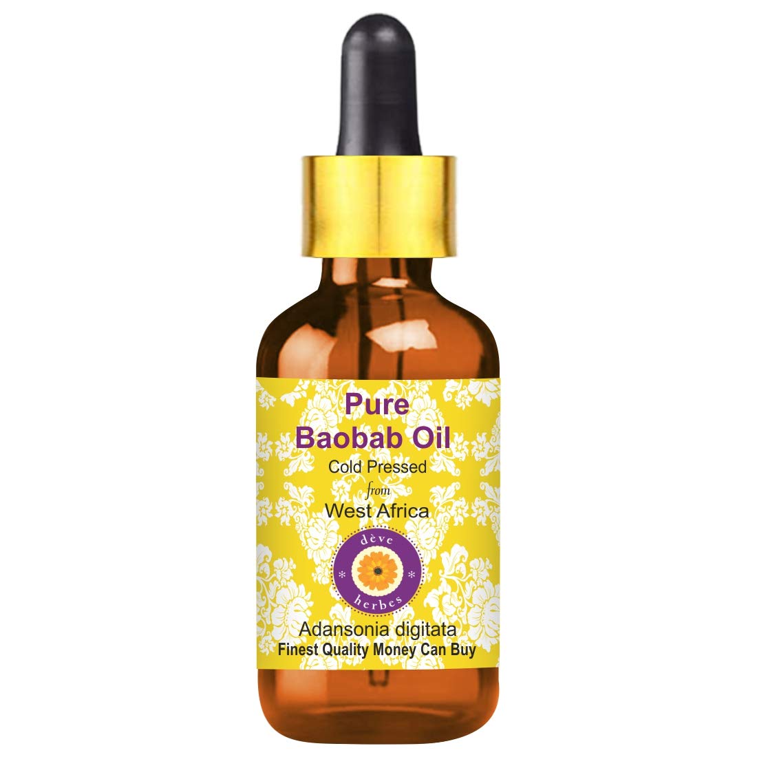 Huile de Baobab Adansonia digitata qualité thérapeutique naturelle 15ml - 3