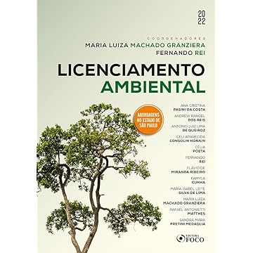 Capa do livro LICENCIAMENTO AMBIENTAL - 1ª ED - 2022