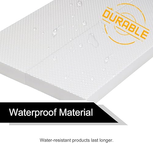 Miniatura 5 de Protector de pared de garaje, paquete de 6 protectores de pared para puerta de automóvil, impermeable, protector de parachoques de alta densidad,