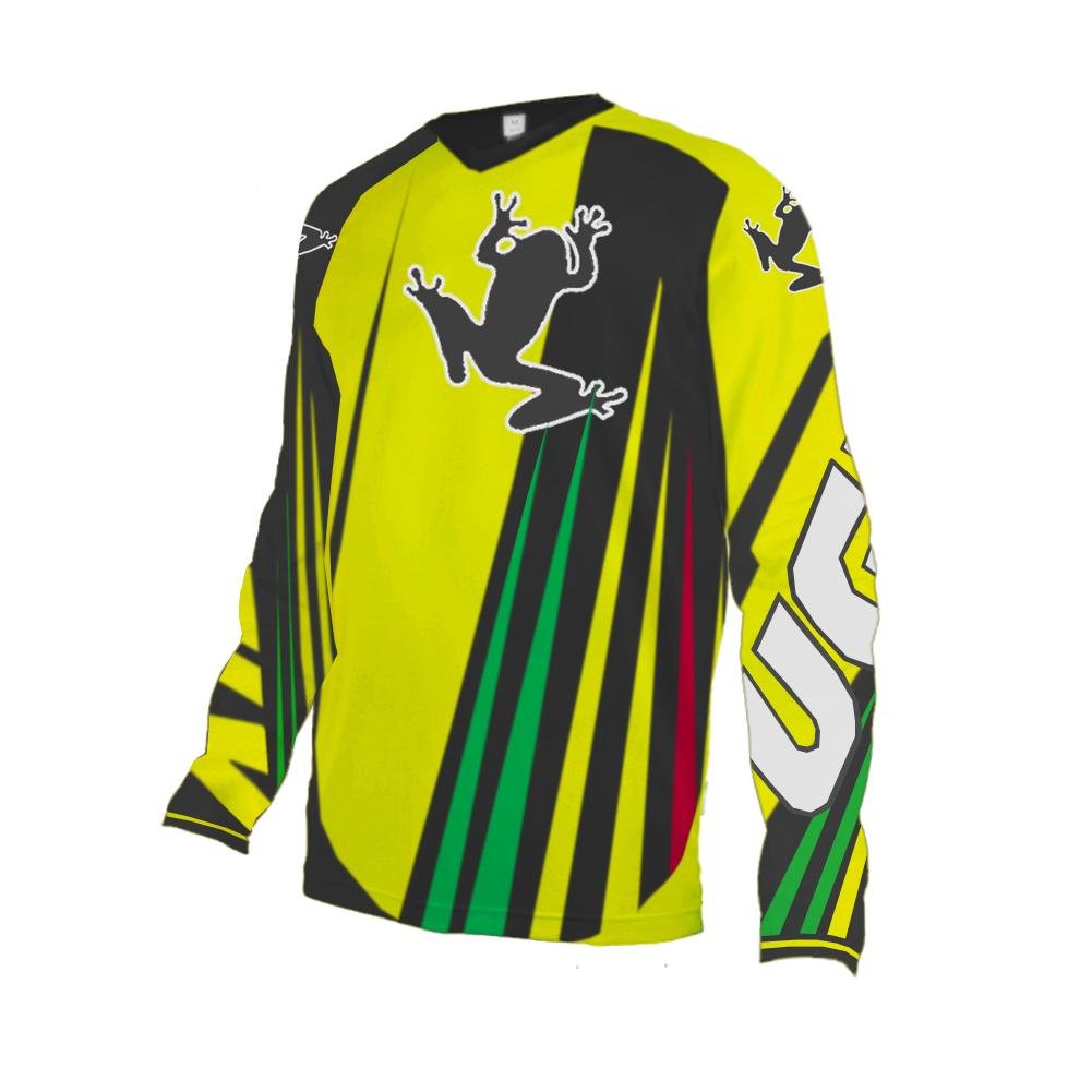 Ugly Frog MX Motocross Jersey Ciclismo Maglia Shirt Enduro Offroad Fuoristrada Quad Cross Adulti