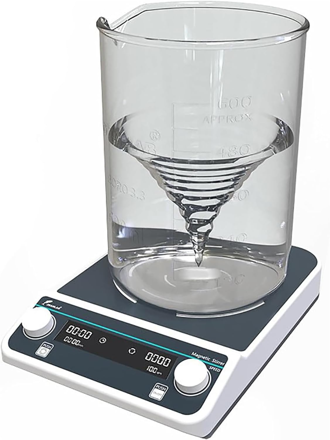 Magnetic Stirrer Laboratory Heating Magnetic Stirrer 10L Forward and Reverse Stirring 24 Hours Timed Chemical Magnetic Stirrer
