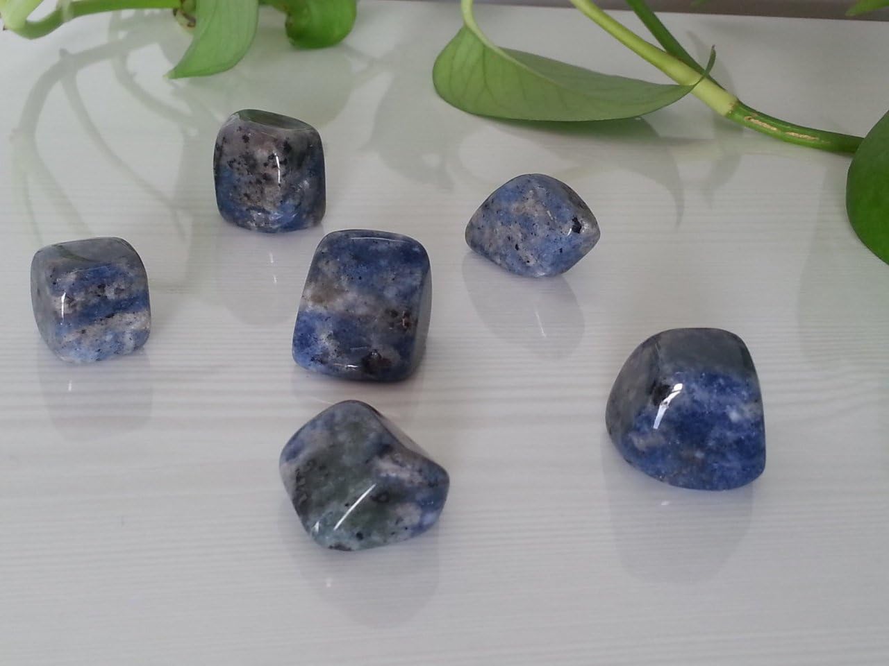 Nature's Enlightenment Sodalite Crystal Tumbled 1 pc