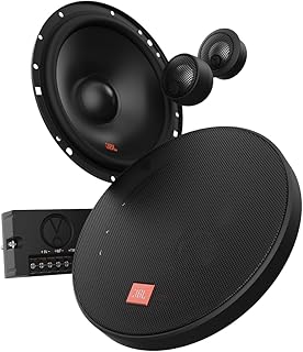 JBL Stage2 604C 2-Way Car Audio System - 270 Watt Component Car Speaker Box Set with 6.5" inch (160mm) In-Dash Speakers and In-Dash Tweeter
