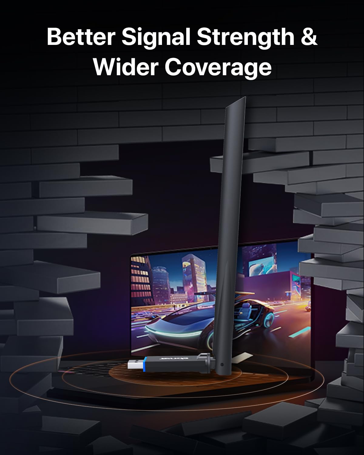 Adaptador USB inalámbrico AX900 Wi-Fi 6 (U11Pro)