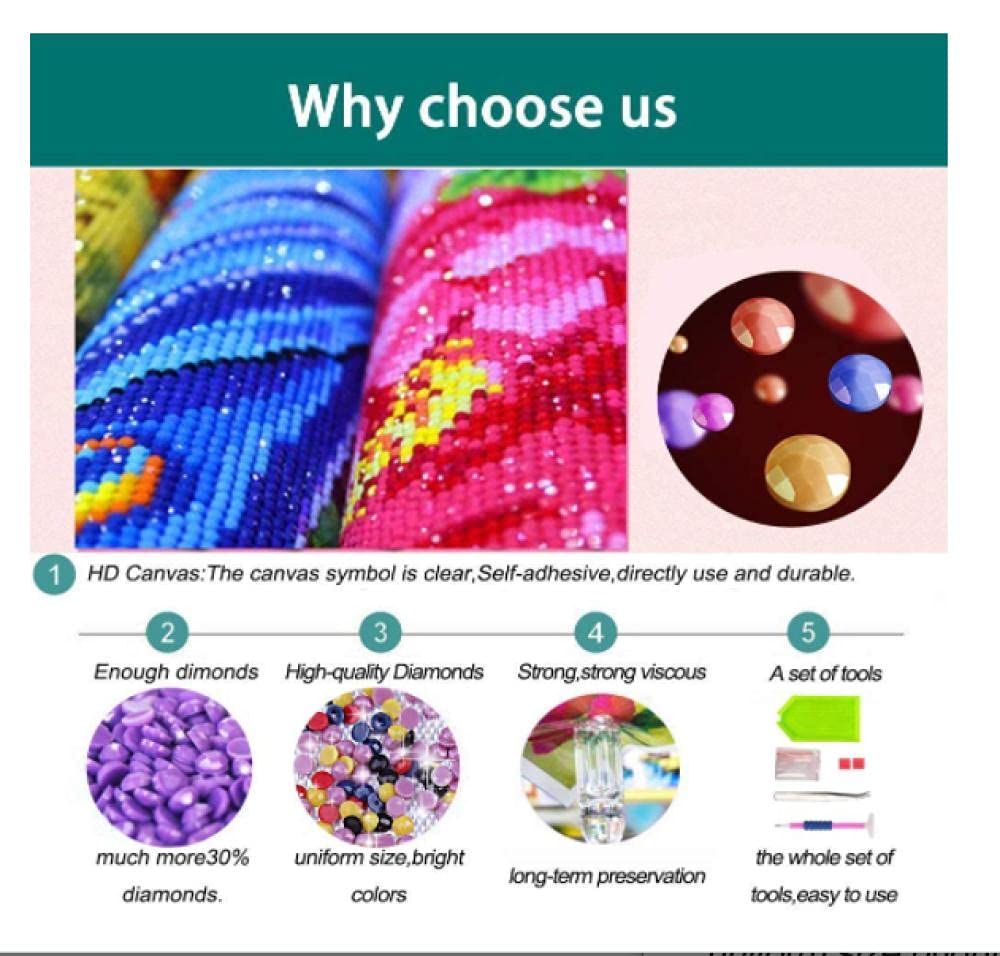 Puzzle Danseuse Diy Diamond Painting Complet Fille De Ballet, 5D Broderie Diamant Diamond Painting Minnie