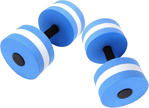 Miniatura 3 de 2 mancuernas de agua para ejercicio acuático, ejercicios aeróbicos acuáticos y ejercicios de piscina, barra de mano para pérdida de peso,