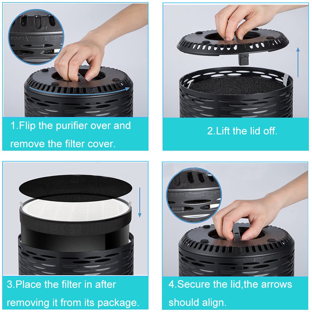 Nouveau filtre de rechange pour purificateur d'air Levoit LV-H132 avec ISO CE - Chine Filtre de rechange, filtre purificateur d'air Nouveau filtre de rechange pour purificateur d'air Levoit LV-H132 avec ISO CE - Chine Filtre de rechange, filtre purificateur d'air