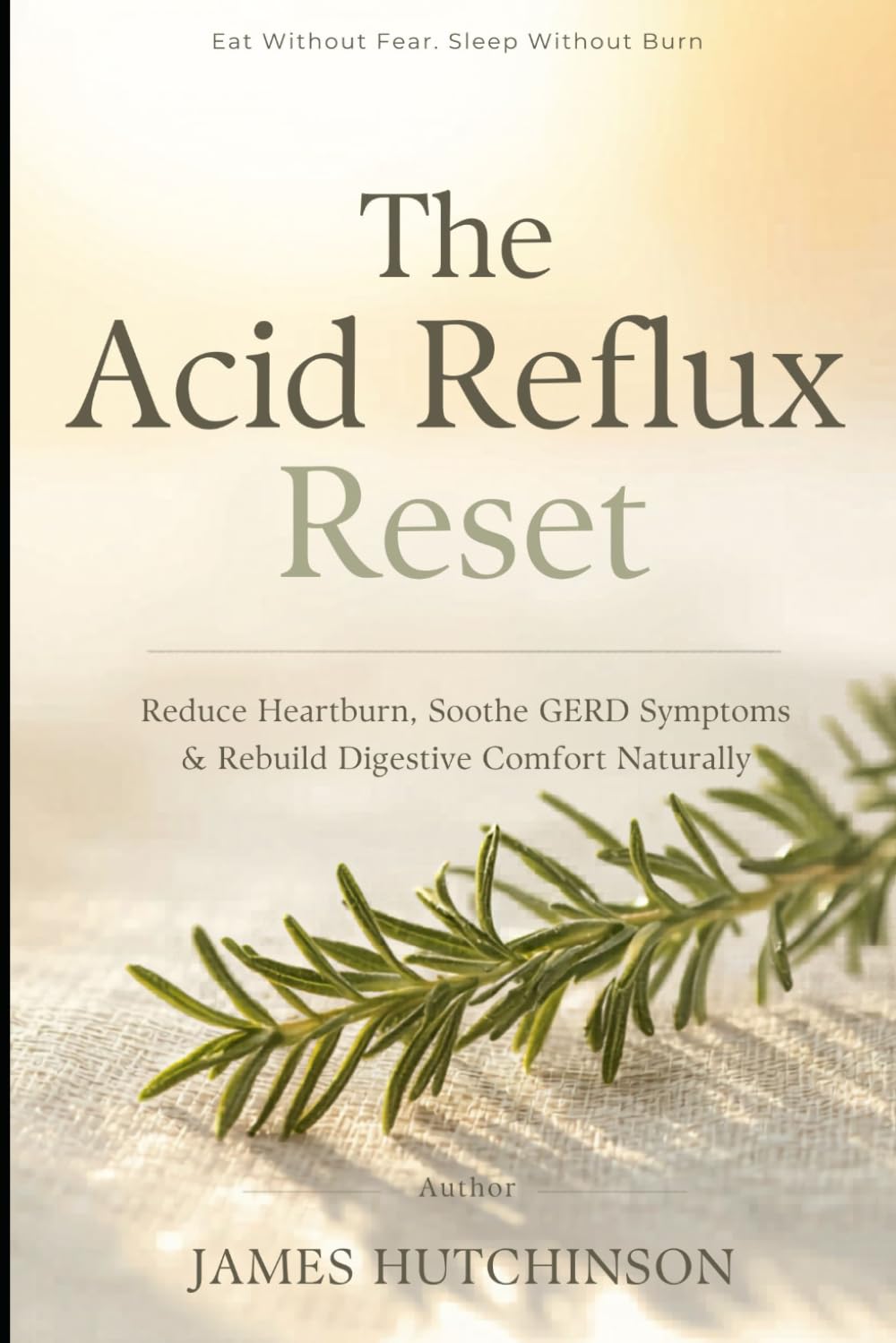 The Acid Reflux Reset: Reduce Heartburn, Soothe GERD Symptoms, and Rebuild Digestive Comfort Naturally