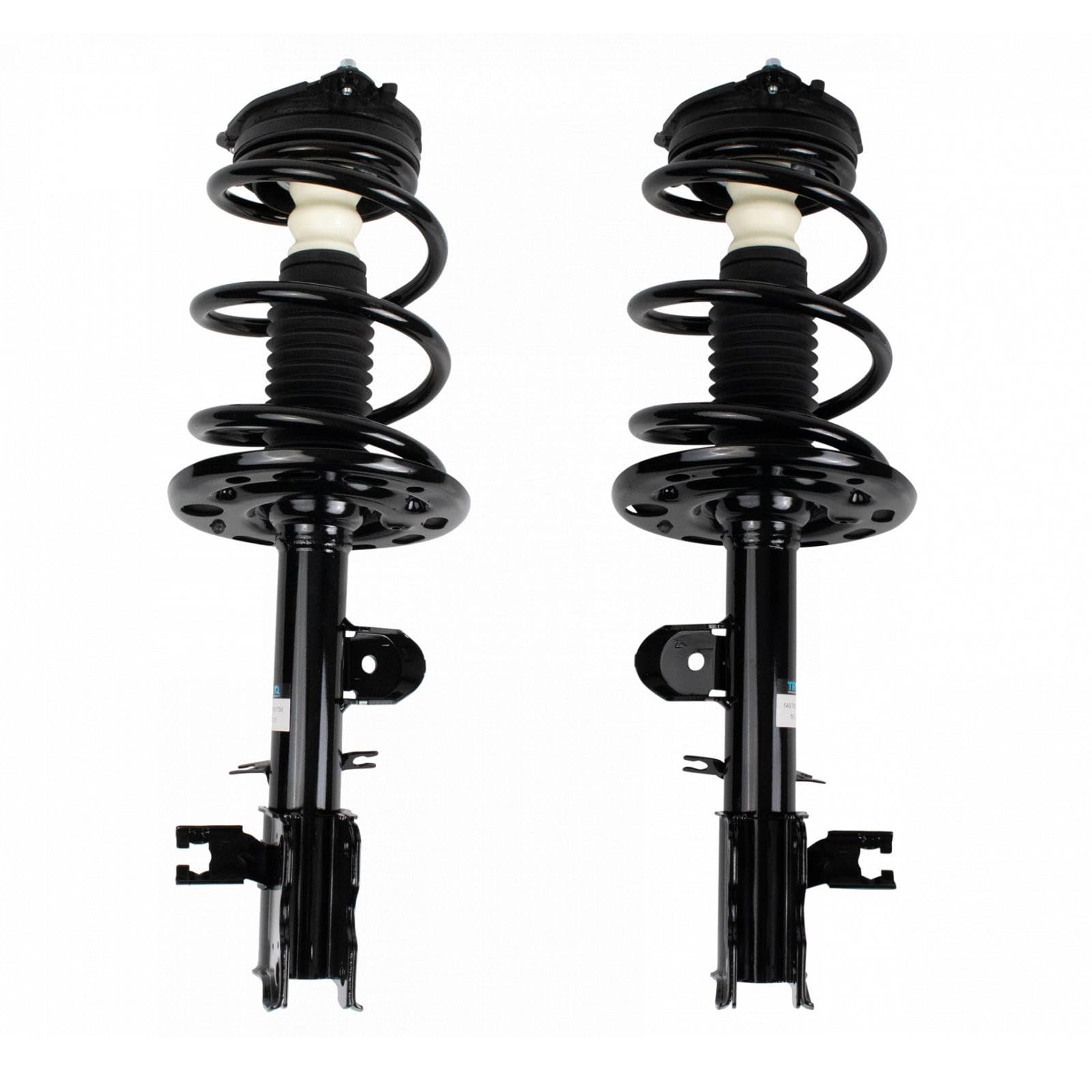 TRQ Front LH &amp; RH Strut &amp; Spring Assy Set Loaded Pre-Assembled