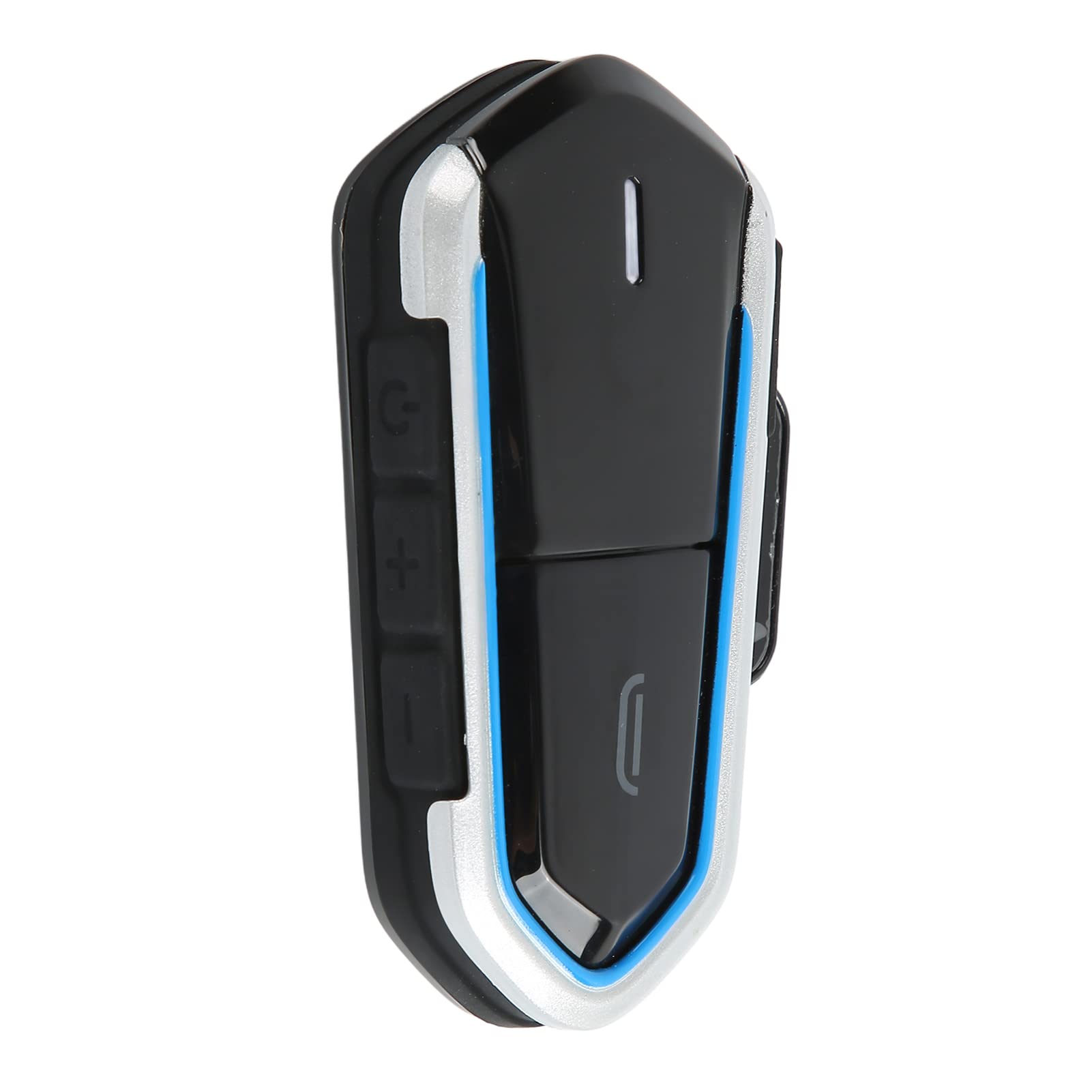 Auricolare Bluetooth per Moto Pulsante Grande Ultra Sottile Impermeabile per la Guida di Sport All'aria Aperta Batteria da 450 MAh