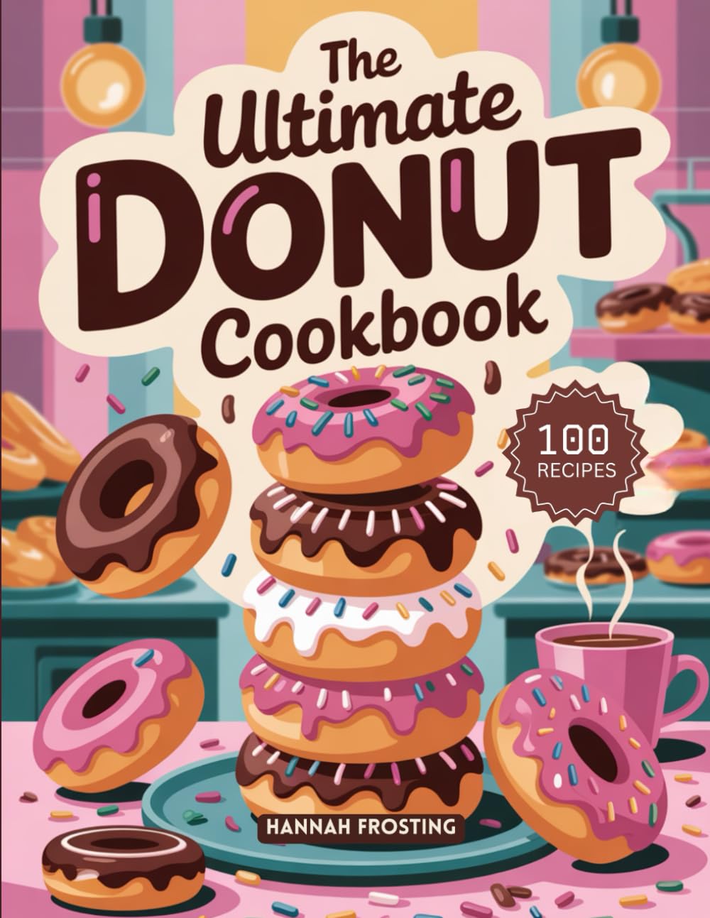 The Ultimate Donut Cookbook: Delicious Homemade Donut Recipes for Every Skill Level (The Ultimate Dessert Collection)