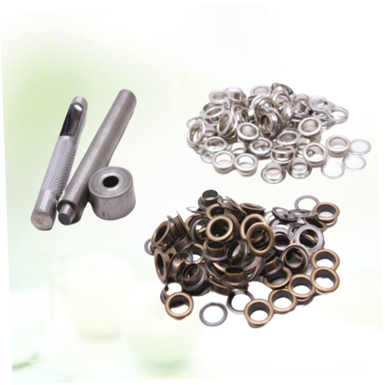 Operitacx 300ensembles Kit De Œillets Laiton avec Outils Ensemble Pratique pour Chaussures Vêtements Et Projets Et Diamètre Intérieur