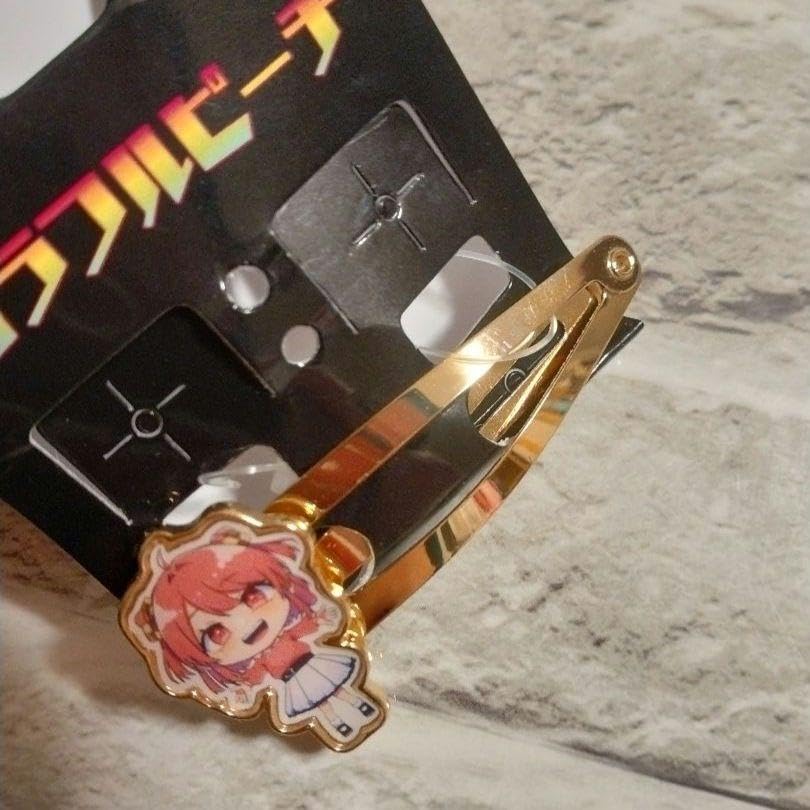 Amazon.co.jp: カラフルピーチ のあ ピンバッジ＆ヘアピン