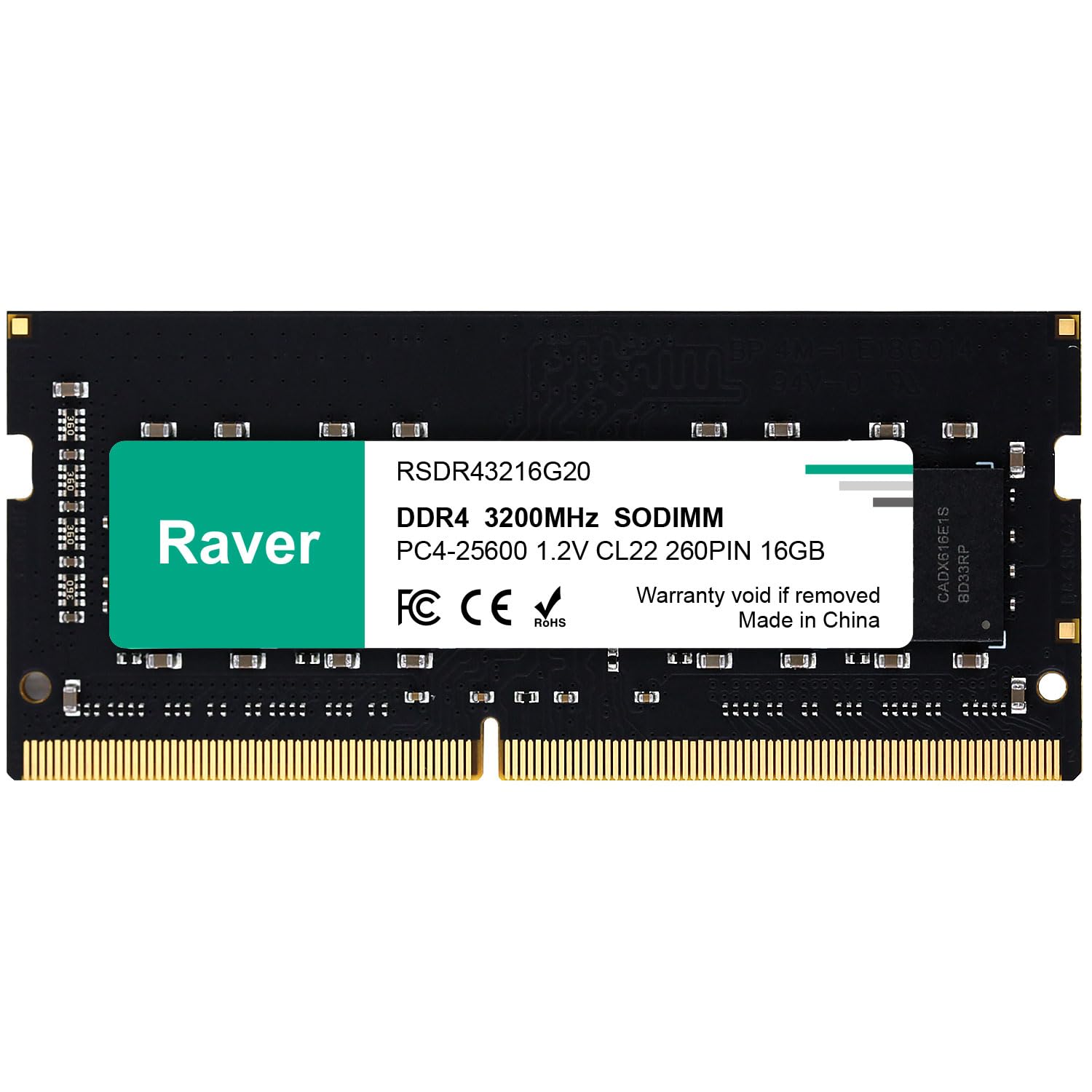 Amazon.co.jp: ノートPC用メモリ 16GB PC4-25600(DDR4-3200) SODIMM