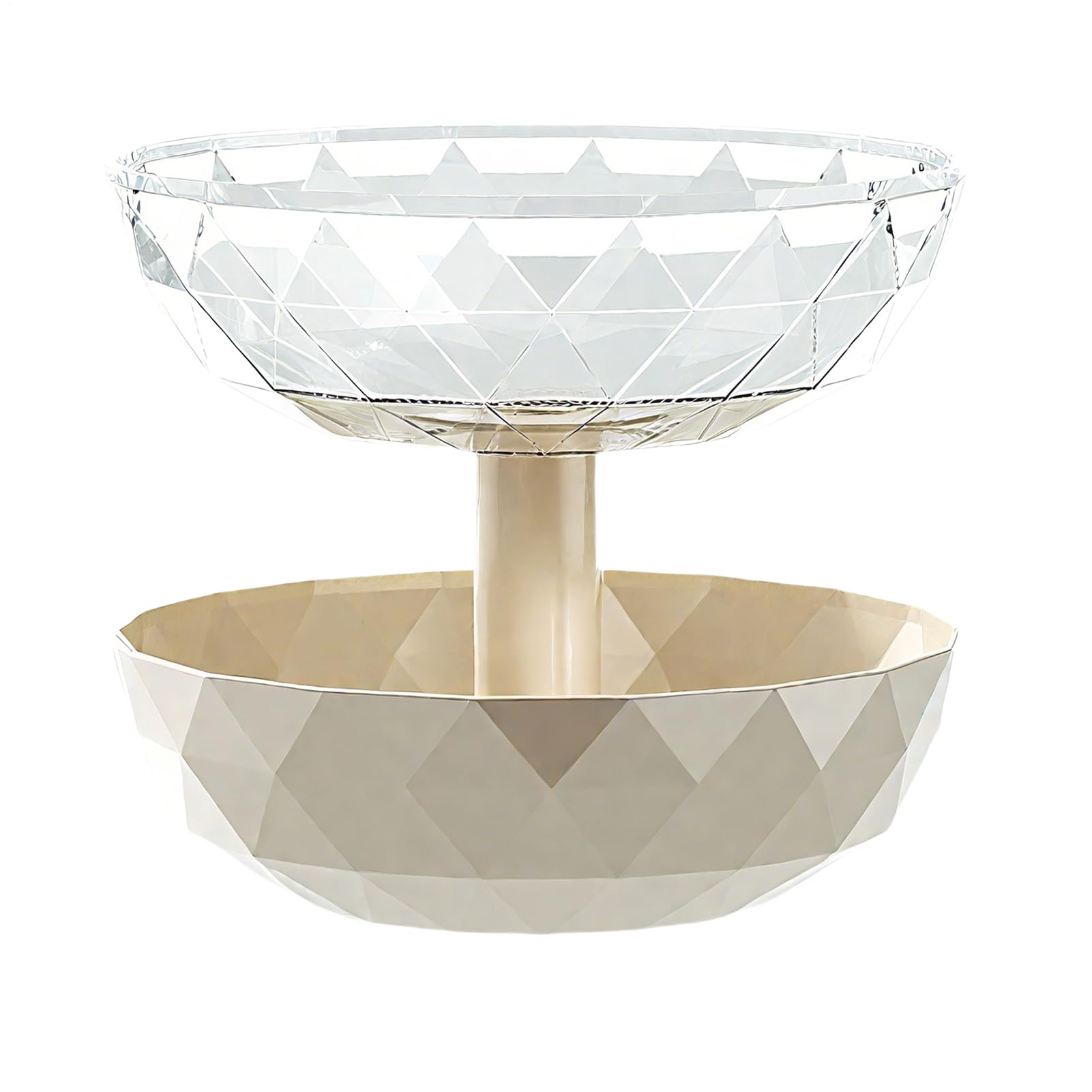 Pumpkin Snack Bowl | Removable 2 Tier Pumpkin Candy Dish with Lid,Home Candy Servers for Countertop Pantry Refrigerator Breakroom Offices Dorm Desktop Mixed Color