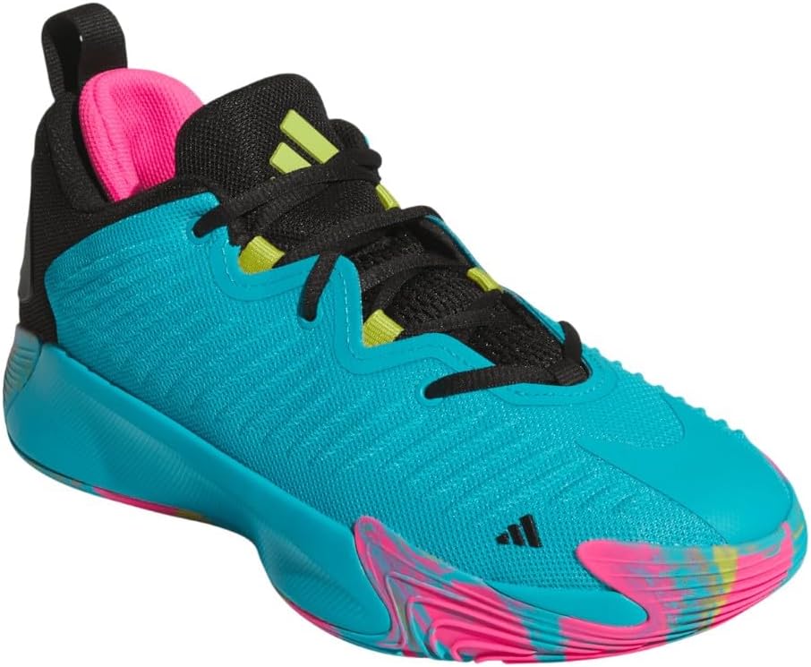 adidas Mens Initiation Basketball Sneakers Shoes - Blue - Image 2