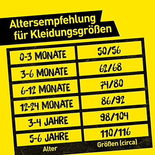 BVB Borussia Dortmund Baby pigiama intero a