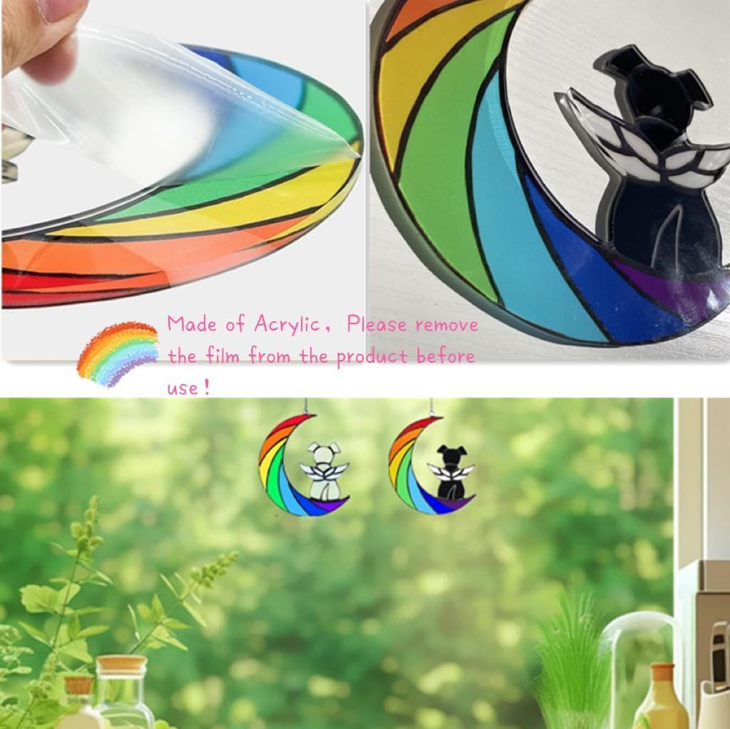 Dog Memorial Gifts for Loss of Dog, Rainbow Bridge Dog Memorial Gifts for Dogs, Pet Memorial Loss Sympathy Gift, Loss of Dog Sympahty Gift, Dog Bereavement Gift, Dog Passing Away ​Gift