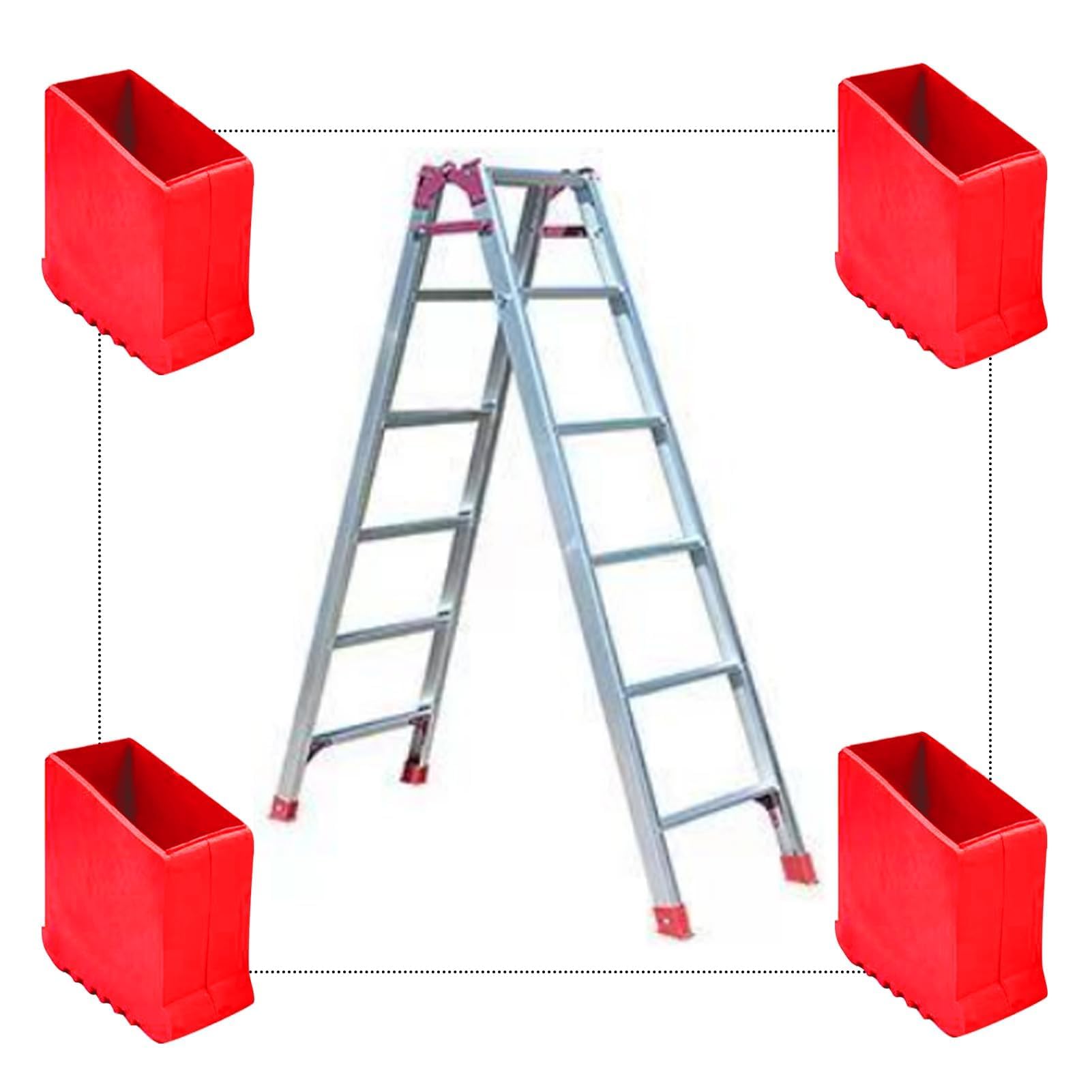 Piedini Antiscivolo Per Scale - Gomma Protettiva Per Pavimenti, Set Di 4 Pezzi Universali - Foto 3