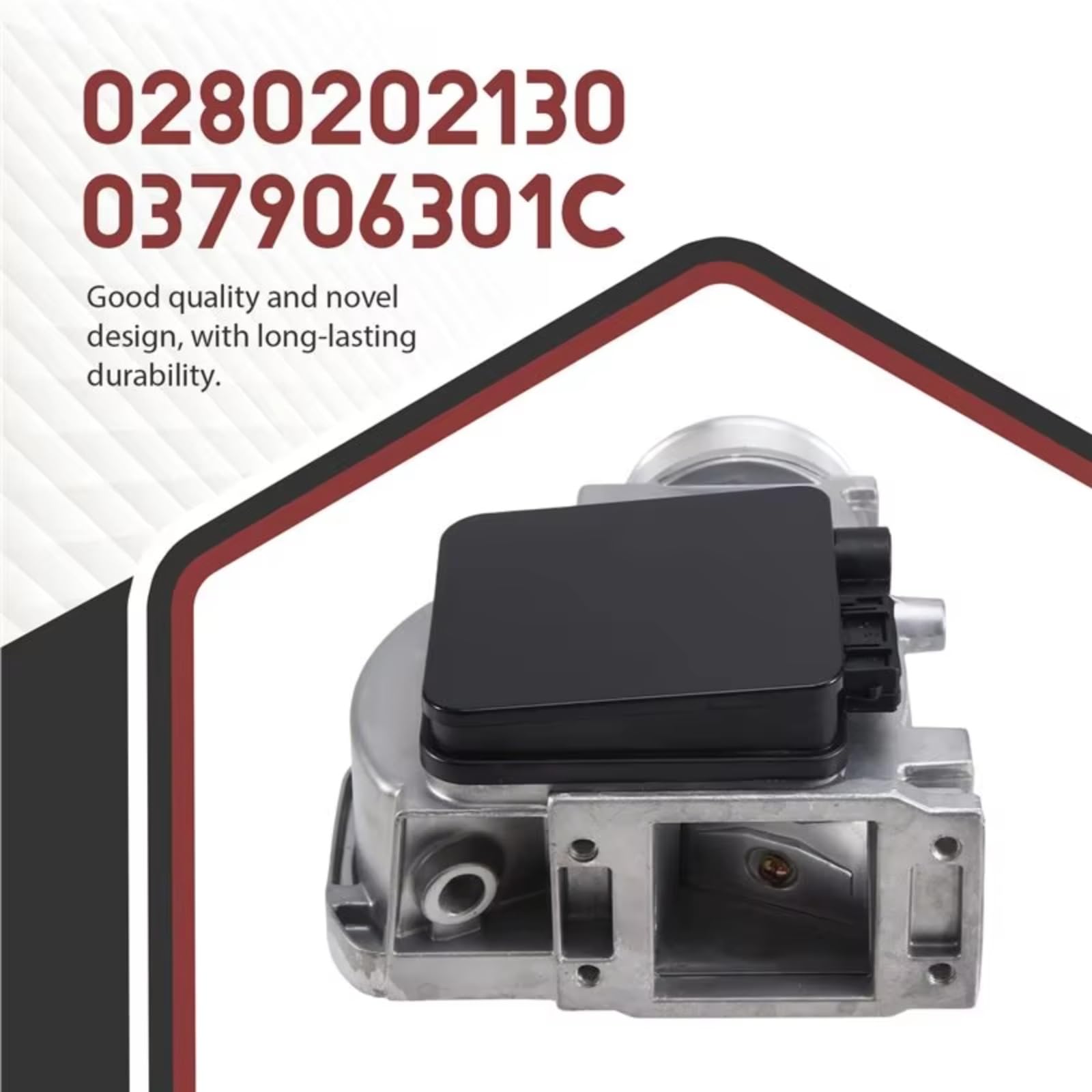 Sensor Flujo Aire Admisión Compatible Con Para Corrado 1993-1995 Para Golf III 1992-1997 Conjunto Medidor Flujo Aire Masivo 0280202130