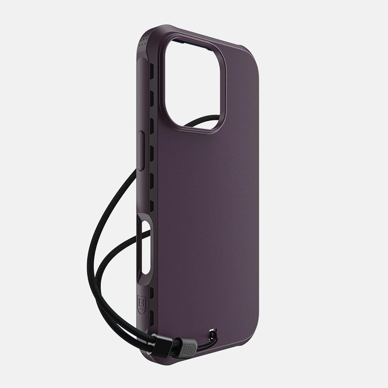 BodyGuardz Paradigm Pro Compatible with iPhone 16 Pro Case - Shockproof Cover 18FT Drop Rating - Compatible with MagSafe - Phone Cooling Technology - Responsive Buttons - Purple (Purple)