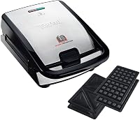 Tefal SW852D Snack Collection 2az1ben grill és szendvicssütő, 700W, cserélhető lemezek 1