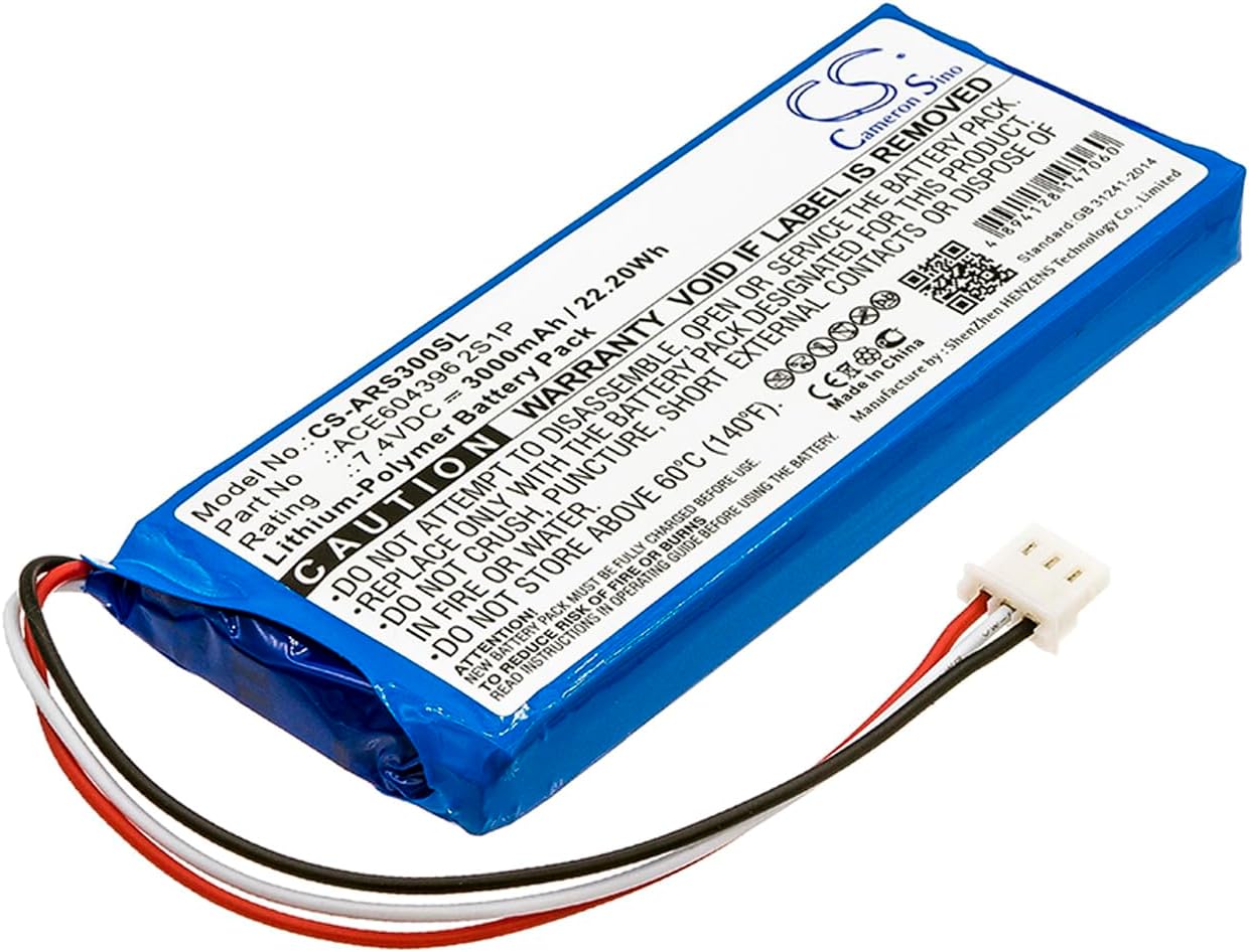 Replacement For AARONIA SPECTRAN HF-REV.3 BATTERY by Technical Precision