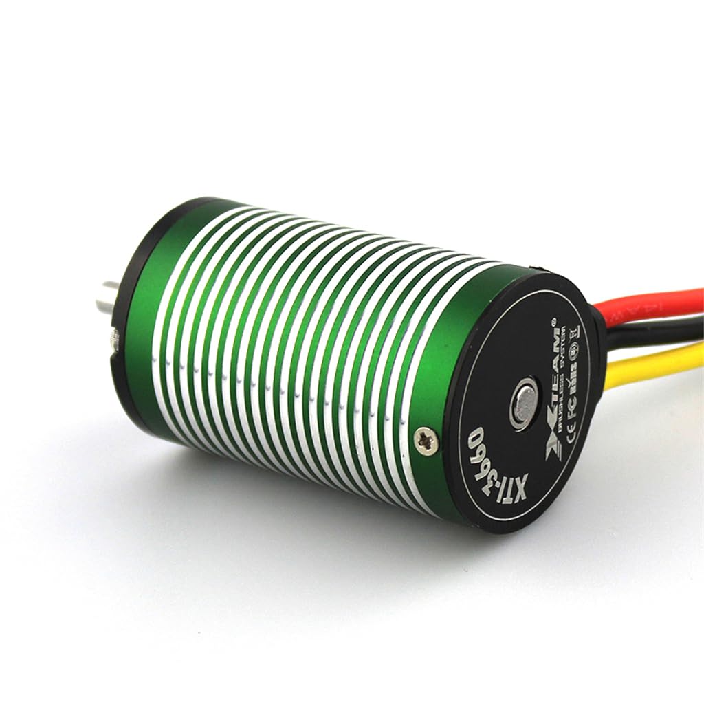 3660 1900KV/2100KV/2400KV/2700KV/3200KV/3800KV silnik bezszczotkowy do 1/10 Buggy Drift On-Road RC Car (zielony 2400KV)
