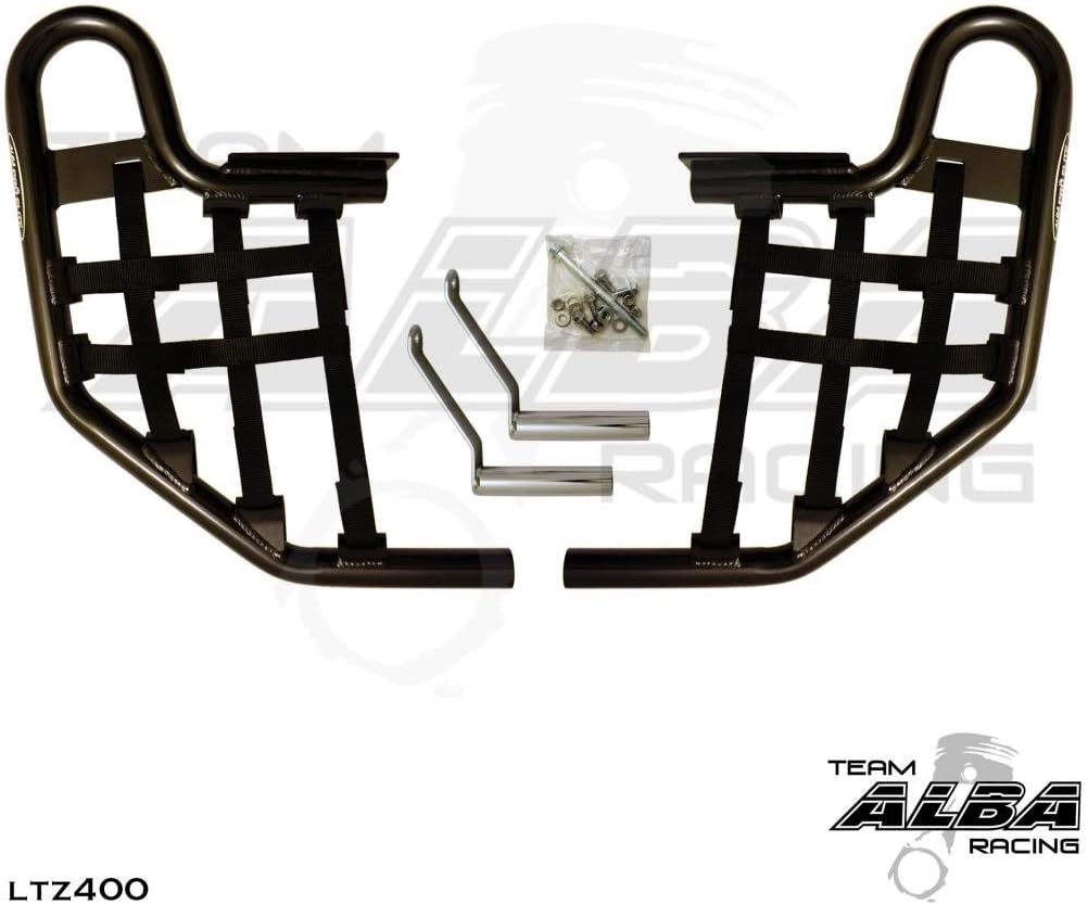 Kawasaki KFX400 (2003-2006) Standard Nerf Bars Black (Black)