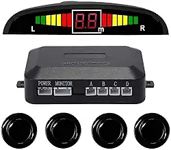 Sensor De Ré Para Carro Kit 4 Sensores 22mm Estacionamento Sensor De Ré Para Carro