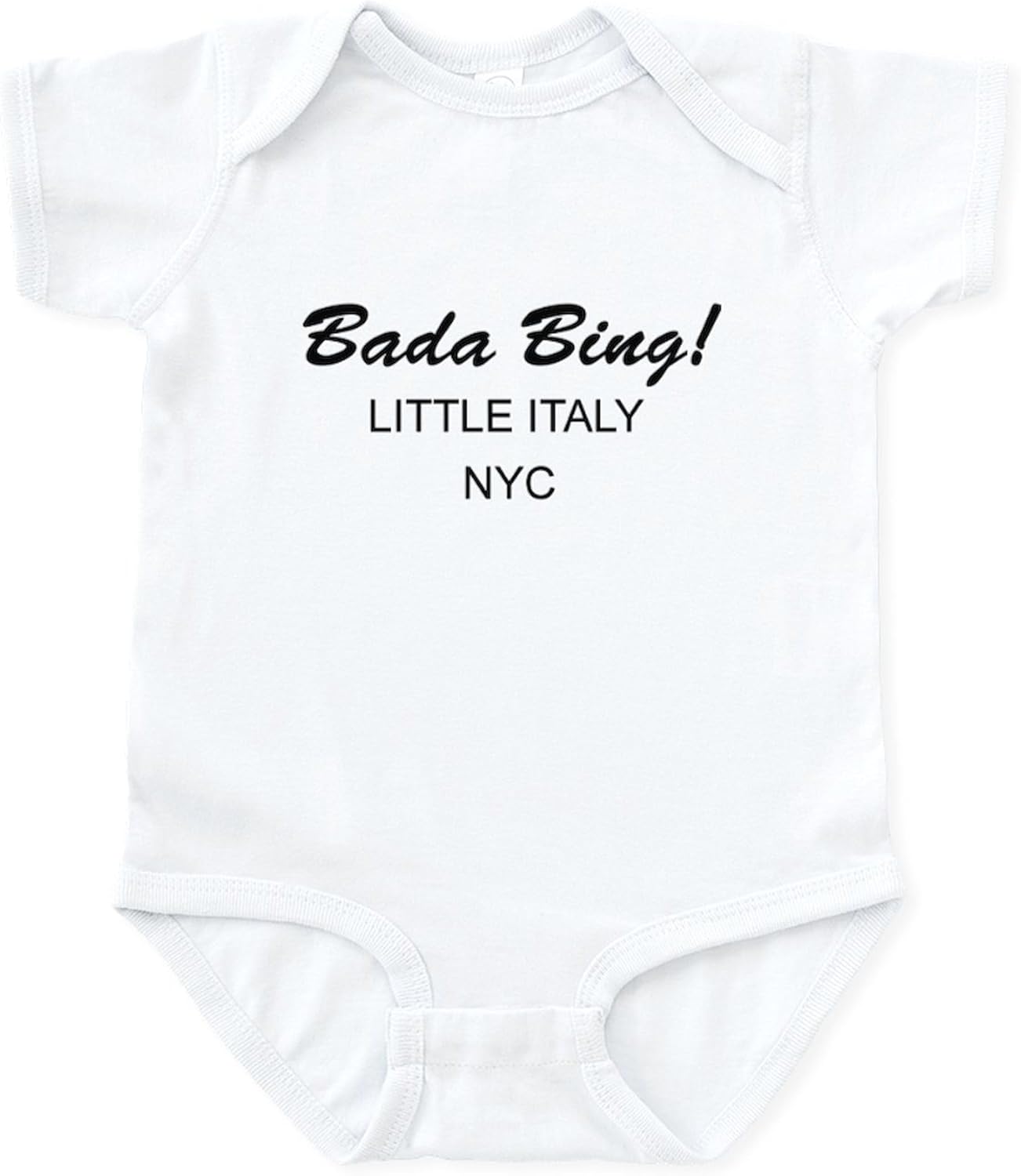CafePress Bada Bing! Infant Creeper Cute Infant Bodysuit Baby Romper
