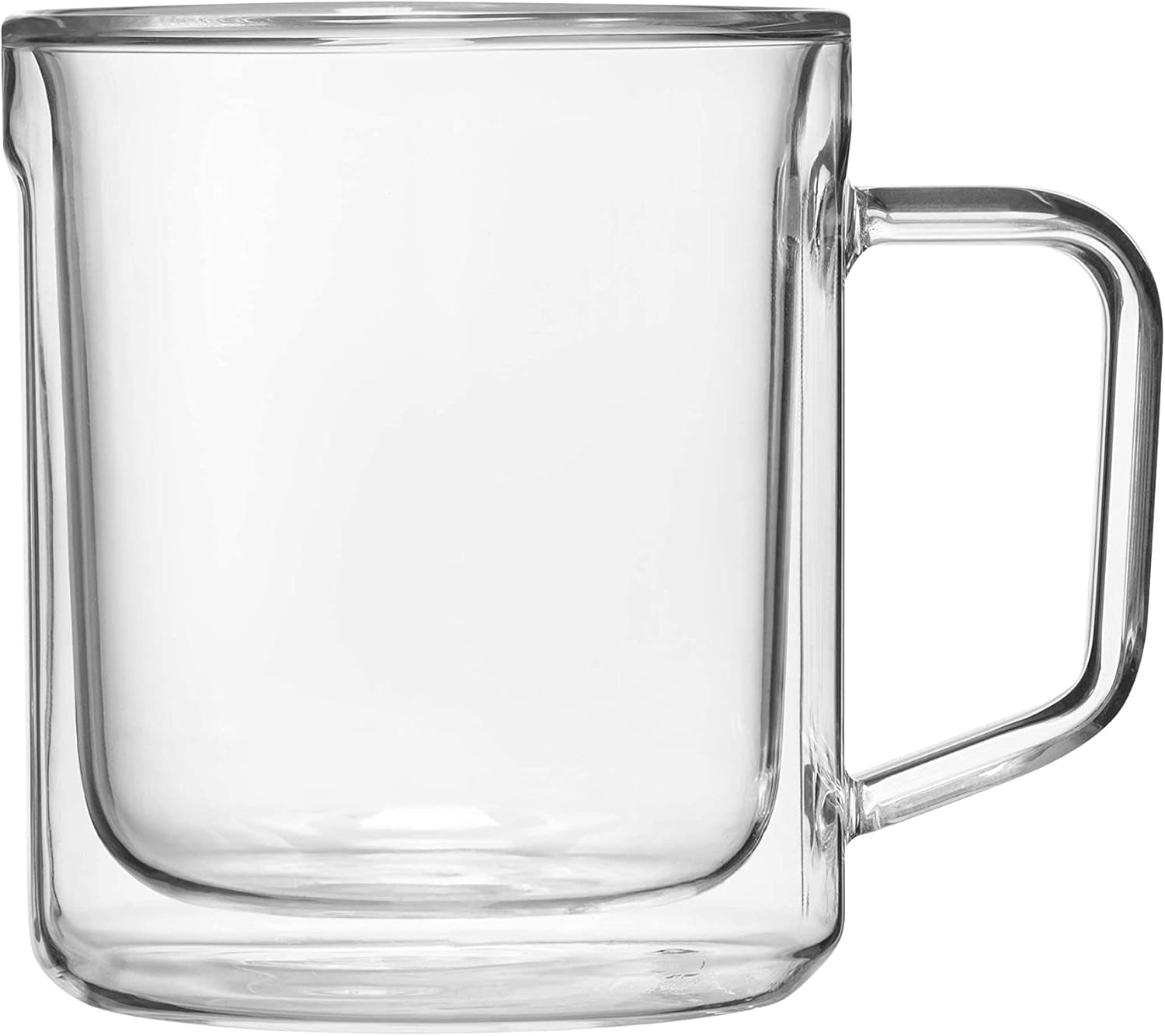 Corkcicle. Clear Glass Mug, 2 CT