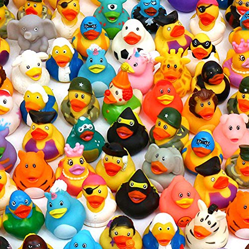 One-Day Sale: Up to 60% Off Fight Together 50 Pack Rubber Duck for Jeep Bath Toy Assortment - Bulk Floater Duck for Kids - Baby Showers Accessories - 50 Varieties, Upgrade Review Product Fight Together 50 Pack Rubber Duck for Jeep Bath Toy Assortment - Bulk Floater Duck for Kids - Baby Showers Accessories - 50 Varieties, Upgrade